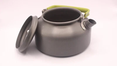 Camping Teekanne Teekocher Aluminium Kaffeekanne Outdoor Wasserkocher 0,8L - Bild 1 von 2