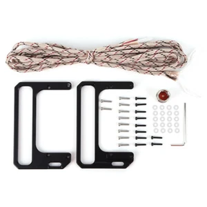 Radio Tactical Shield Side Carry Handle Aluminum Alloy Suitable for Xiegu X6100 - Afbeelding 1 van 11