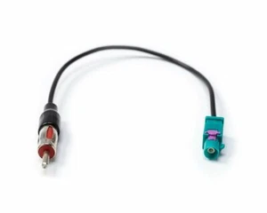 KFZ Antennenadapter FAKRA (M) auf DIN-Stecker 150 OHM Universal für KFZ ab 2002 - Bild 1 von 2