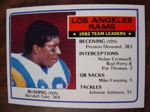1983 Topps Los Angeles RAMS Team Set (11c) - Picture 1 of 1