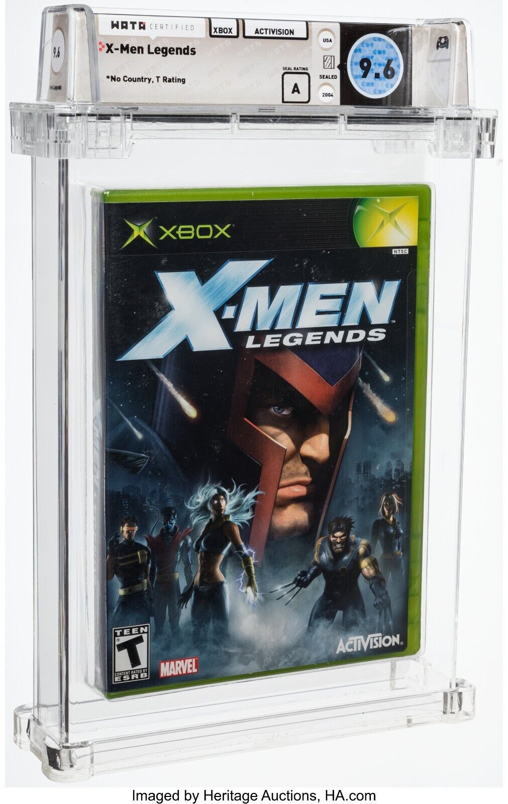 X-Men Legends (Microsoft Xbox, 2004) Sealed First Production WATA 9.6!