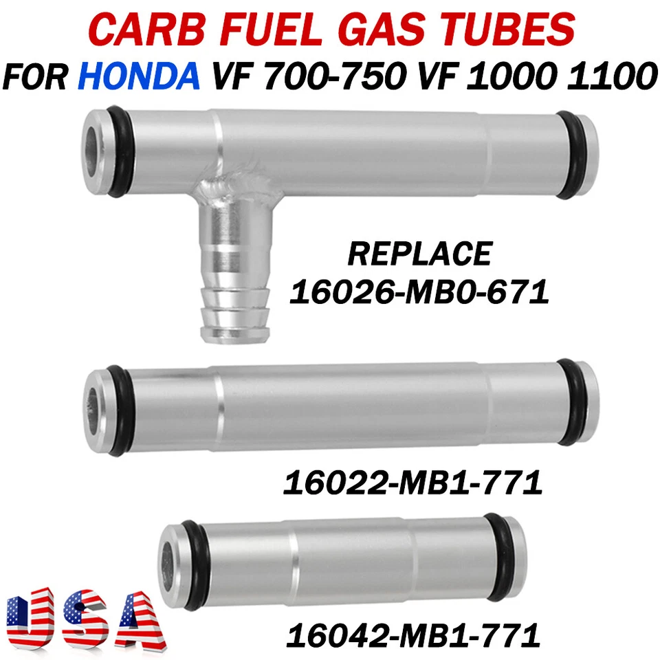 CARB FUEL GAS TUBES KIT FOR HONDA MAGNA SABRE VF 700-750 VF1100 VF1000 1983-1986 - Image 1 of 4