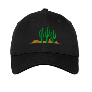 Soft Women Baseball Cap West Cactus Embroidery Dad Hats for Men Buckle Closure - Picture 1 of 55