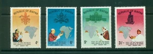 Biafra #27-30 (1969 Visita del Papa Set) VFMNH CV $8.25 - Imagen 1 de 1