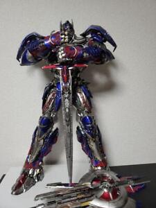 ThreeA The Last Knight Optimus Prime Transformers Figure With Box Used Japan