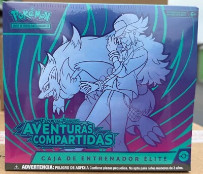 Pokemon Journery Together - Aventuras Compartidas elite trainer box SPANISH new - Image 1 of 4