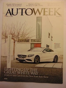 AUTOWEEK Magazine April 14 2014 Mercedes S63 AMG Coupe - Picture 1 of 1