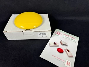 Simply Works It Switch 125mm YELLOW Wireless Assistive Technology - Picture 1 of 6