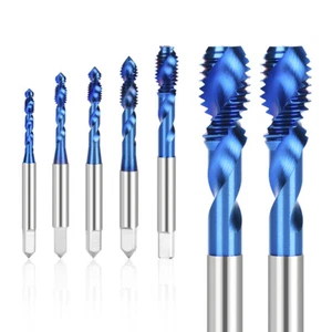HSS 6542 Maschinengewindebohrer Gewindebohrer Sacklochgewinde M3-M12 Nano Blaue - Bild 1 von 16