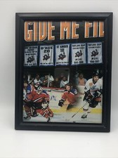 San Diego Gulls 2001 Taylor Cup Photo Autographed By #19