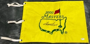 Sam Snead "3x Masters Champion Winner" Auto Signed Masters Flag Autographed PSA - Picture 1 of 4