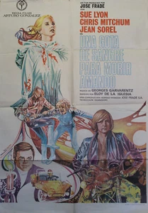 "LE BAL DU VAUDOU "UNA GOTA DE SANGRE PARA MORIR AMANDO" Affiche orig. espagnole - Picture 1 of 1