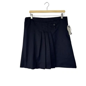 Neu mit Etikett US Polo Assn Roller Skort Rock Mädchen marineblau Größe 20 1/2 Plus - Bild 1 von 14