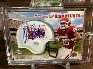 2010 Sweet Spot Rookie Signatures Variations #137A Chris Brown 114/250 - Picture 1 of 2