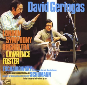 GERINGAS Cello TCHAIKOVSKY Rococo Vars SCHUMANN Concerto EURODISC Gold QUADRO LP - Picture 1 of 3