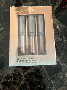 Cover FX Glam & Glow Shimmer Veil Trio Celestial, Soleil & Moonstone 1.6 Ml each - Picture 1 of 6
