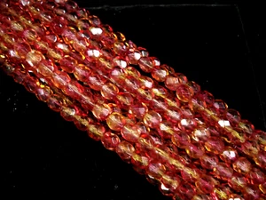 Glass Crystal 6mm Faceted Beads 30cm Strand DIY Jewellery Jewelry - Picture 1 of 1