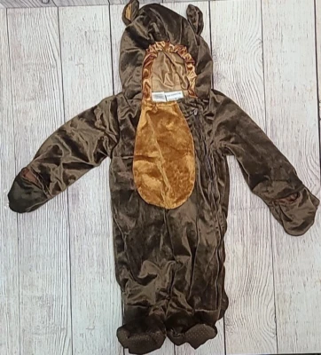 Celebration Creations Monkey Costume Infant Size 0-9 Months Brown Halloween - Image 1 of 4