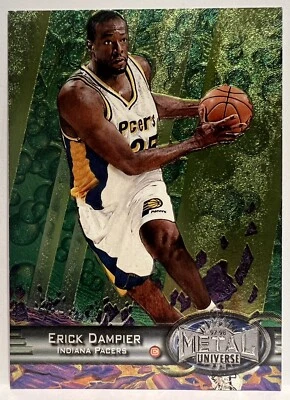 1997-98 Metal Universe Erick Dampier #79 Crisp Card. Free Shipping - Image 1 of 4