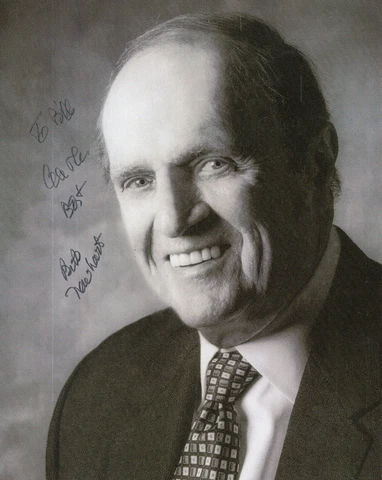 BOB NEWHART HAND SIGNED 8x10 PHOTO+COA     LEGENDARY COMEDIAN      TO BILL Cover