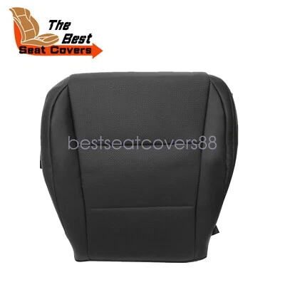 Fit For 2013-2017 2018 Lexus ES350 Driver Bottom PERF Leather Seat Cover Black - Image 1 of 4