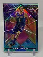 2021-22 Panini Recon Basketball OBI TOPPIN New York Knicks PINK HOLO