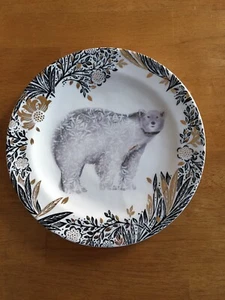 EISBÄR Dessert Salatteller Arctic Arktikos Josie Shenoy ANTHROPOLOGIE Neu mit Etikett - Bild 1 von 7