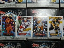 2021-22 Topps NHL Stickers (223-444) Base & Foil COMPLETE YOUR SET - YOU PICK