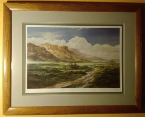 Doug Oliver, Edge of Mesa Valley, Limited edition lithograph of 150 Artist Proof - Picture 1 of 11