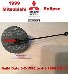 1995 1997 Mitsubishi Eclipse Talon Fuel Gas Cap Tethered OEM NEW