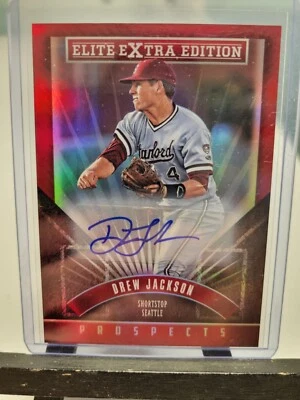 Drew Jackson Prospect Auto 2015 Panini Elite Extra Edition Auto - Image 1 of 2