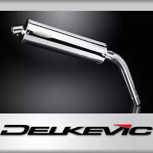 BMW F850GS F750GS 2019-2023 Slip On 18" Oval Stainless Exhaust Muffler Kit - Foto 1 di 5