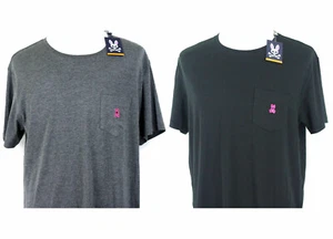 T-shirt Psycho Bunny girocollo lounge manica corta tasca con logo XL, L - Foto 1 di 7