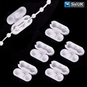 Blind Pull Cord Connector Clips for Plastic Chain Roller, Roman, Vertical Blinds - Picture 1 of 6