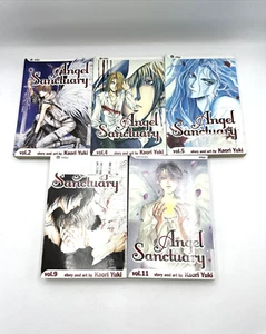 Manga Angel Sanctuary, Volls. 2,4,5,9,11 Paperback Lot of 4 Books by Kaori Yuki - Picture 1 of 9