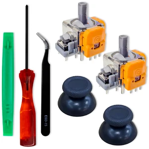 SOSS GAMING® Hall Effect Joysticks UPGRADE Kit for PS5 Dualsense Controllers (2) - Picture 1 of 3