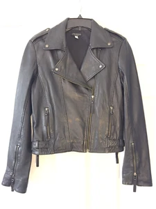 Lamarque Motorradjacke aus Leder, schwarz Damengröße Small - Bild 1 von 23