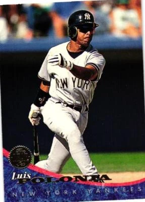 1994 Leaf #390 Luis Polonia - Image 1 of 2
