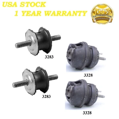4PCS MOTOR & TRANS MOUNT FIT 2010-2014 Cadillac CTS 3.0L 2WD - Image 1 of 4