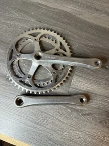 Sakae SX Vintage Road Bike Crankset 52/40 170mm Double 130 BCD - Picture 1 of 7