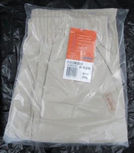 Landau 8320 Women Classic 2 Pocket Elastic Waist Scrub Pants Tan Sandstone 4XL - Picture 1 of 5
