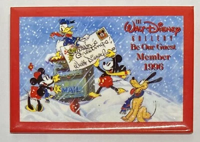 Vintage 1996 Walt Disney Gallery “Be Our Guest” Member Badge Pin￼￼￼ Mint Cond. - Image 1 of 2