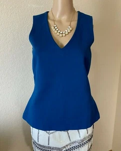 J Crew ärmelloses blaues Top Größe Small - Bild 1 von 2