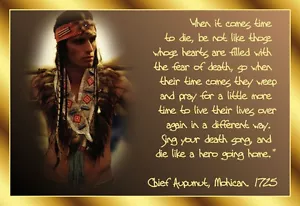 Spiritual Native American refrigerator magnet 3 1/2 x 5 " - Picture 1 of 1