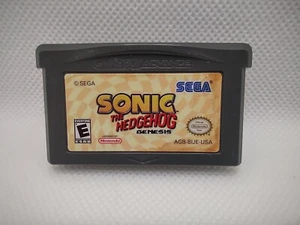 Sega Sonic The Hedgehog Genesis Nintendo Game Boy Advance Game Cartridge - Picture 1 of 3