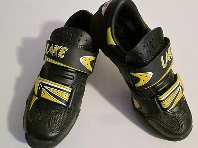 NUEVO LAKE CYCLING Mujer Talla 5.5 MX81W Negro y Amarillo Zapatos EU 36 Montaña Foto 1 de 4