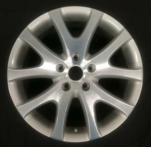 Volkswagen Touareg Factory 2006-2010 VW Wheel 19"x9" OEM Rim Machined & Silver - Picture 1 of 10