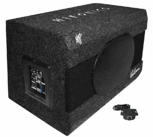 Per Auto Audio Subwoofer 15.2x22.9cm Attivo Bass Box Giri Su Con Telecomando - Foto 1 di 3