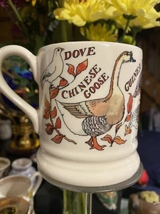 Emma Bridgewater Farmyard Vögel Bronze Truthahn Halbes Pint Becher Brandneu - Bild 1 von 12
