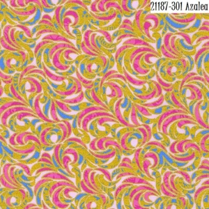Midnight Nectar cotton quilt fabric Kaufman 21187-301 Azalea Pink Floral - Picture 1 of 5